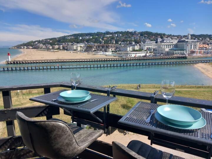 Mini-Duplex Cosy Avec Magnifique Vue Mer Deauville Exterior foto